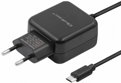 Мережевий зарядний пристрій Qoltec 12 W Micro-USB Black (5901878501963)