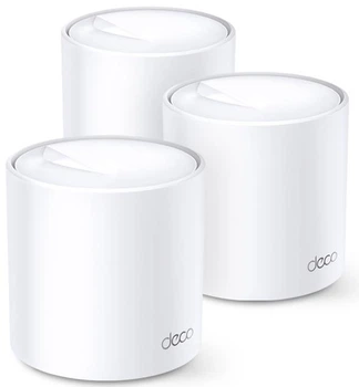 Система Mesh TP-Link DECO X20 (к-т: 3шт.) (AX1800 Домашня Mesh Wi-Fi система)