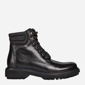 Trzewiki damskie skórzane Geox D84AYC00043-C9999 41 26.7 cm Czarne (8058279486195) (955555902569902) - Outlet