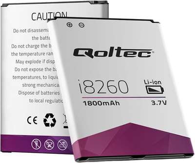 Акумулятор Qoltec для Samsung Galaxy Core i8260 1800 mAh (5901878520216)
