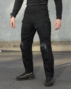 Тактические штаны мужские BEZET Штурм 9650 3XL Черные (2000193042083)