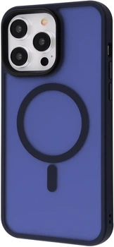 Чохол VVave Matte Insane Case with MagSafe iPhone 13 (6.1") Midnight Blue
