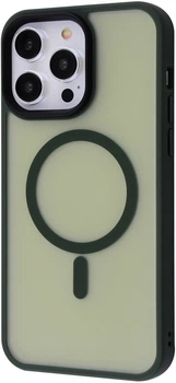 Чехол VVave Matte Insane Case with MagSafe iPhone 13 (6.1") Green