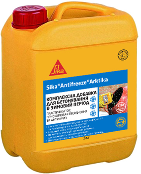 Комплексна добавка для зимового бетонування Sika Antifreeze Arktika 1 кг (507277)