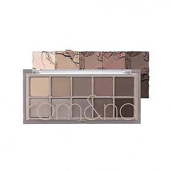 Палетка тіней Rom&nd Better Than Palette #04 Dusty Fog Garden, 10 відтінків