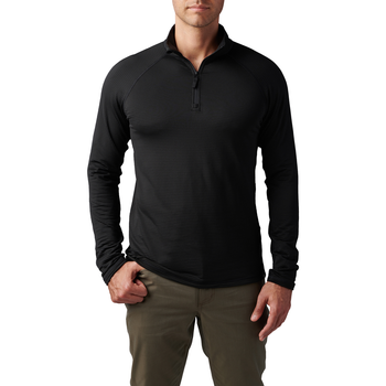 Термореглан 5.11 Tactical Stratos 1/4 Zip Black L (72235-019)