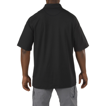 Футболка Поло тактична з коротким рукавом 5.11 Tactical RAPID PERFORMANCE POLO - SHORT SLEEVE Black 3XL (41018-019)