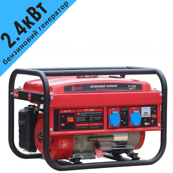Генератор бензиновий EDON PT-3300, 2.4кВт+AVR