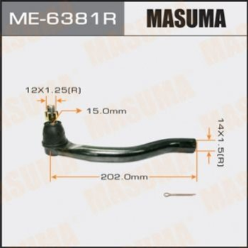 Рулевые наконечники MASUMA ME6381R Honda Civic 53540SNAA01, 53540SNAA02