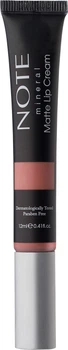 Матовый крем для губ Note Mineral Lip Cream 01 Naked Kiss 12 мл (3701365717783)