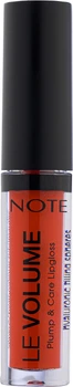 Блеск для губ Note Le Volume Plump & Care Lipgloss Объем и уход 05 No Fear Red 2.2 мл (3701365757819)