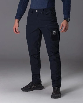 Тактические штаны утепленные мужские BEZET Капеллан 9821 4XL Синие (ROZ6501047306)