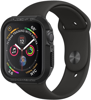 Etui Spigen Rugged Armor 062CS24469 do Apple Watch Series 4/5/6/7/8/9/SE/SE2 44-45 mm Czarny (8809613760354)