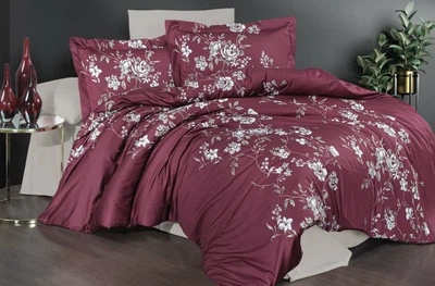 Постельное белье First Choice. Satin Arya rose-Полуторный