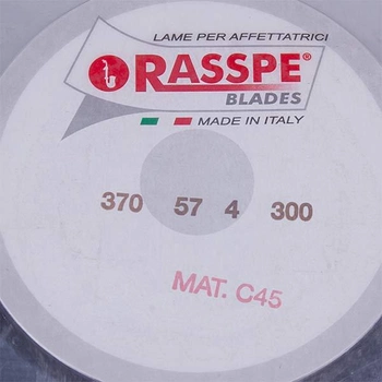 Нож для слайсера Rasspe 3370.07 D=370mm (370x300x57x4mm)