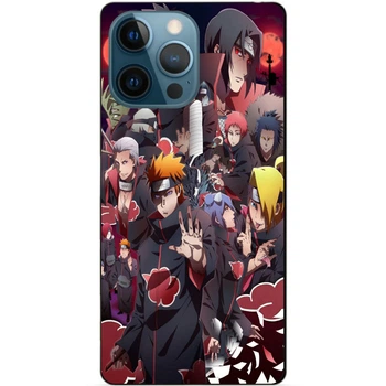 Чехол силиконовый бампер Candy для Iphone 16 Pro Max с рисунком Наруто Naruto аниме