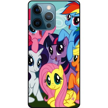 Чехол силиконовый бампер Candy для Iphone 12 Pro Max с рисунком Мой маленький пони my little pony