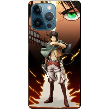 Чехол силиконовый бампер Candy для Iphone 13 Pro с рисунком Атака Титанов Attack on Titan