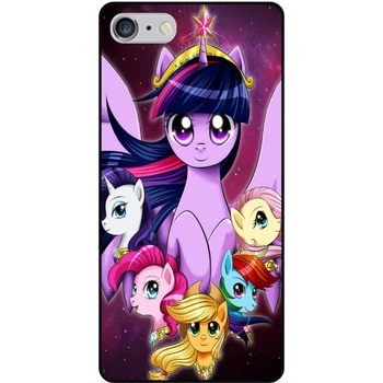 Чехол силиконовый бампер Candy для Iphone 6 Plus с рисунком Пони my little pony