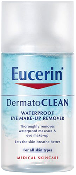 Płyn do mycia twarzy Eucerin Dermatoclean Desmaquillante De Ojos 125 ml (4005800270543)