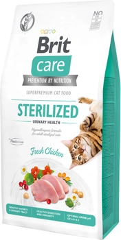 Sucha karma dla kotów sterylizowanych Brit Care Cat GF Sterilised Urinary Health z kurczakiem 7 kg (8595602540723)