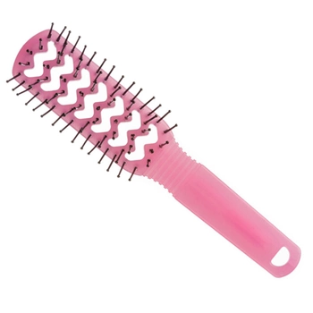 Щітка для волосся Eurostil скелетна рожева (8423029020736)