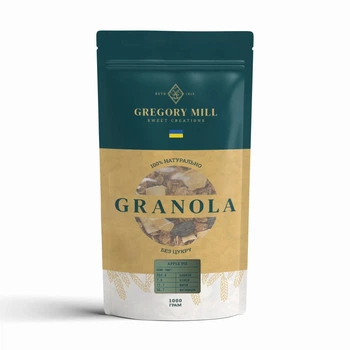 Гранола Яблучний пиріг Gregory Mill Apple Pie, 1000 г GM-01-10