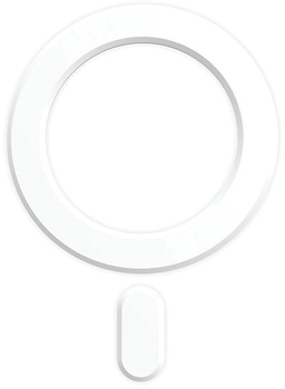 Pierścień magnetyczny Tech-Protect Magmat Magsafe Magnetic Ring biały (9490713934616)