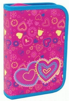 Пенал без наповнення 2 Hearts HP-02 20x14x3.7 см Smart