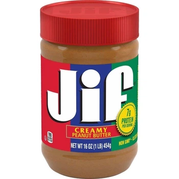 Арахісова паста JIF creamy peanut butter 454г