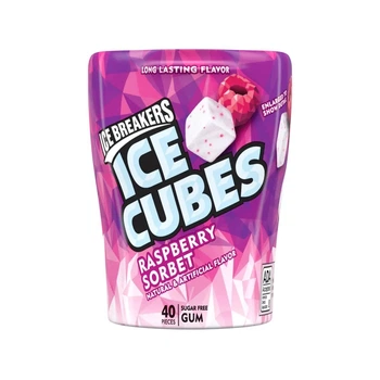 Жевательная резинка Ice Breakers Ice Cubes Raspberry Sorbet 40 шт
