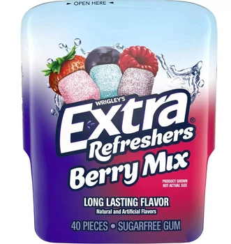 Жвачки Extra Refreshers Berry Mix sugar free 40 шт