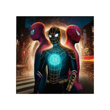 Постер на ПВХ "Spiderman Trio" UkrPoster 2200550068 без рамки 50х50 см
