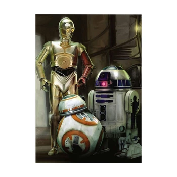 Постер на ПВХ "3 Droids" UkrPoster 2200570084 без рамки 50х70 см
