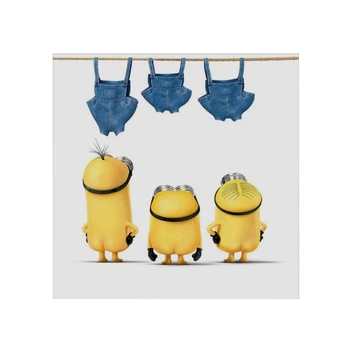 Постер на ПВХ "Minions Papa Mama Ya" UkrPoster 2200550038 без рамки 50х50 см