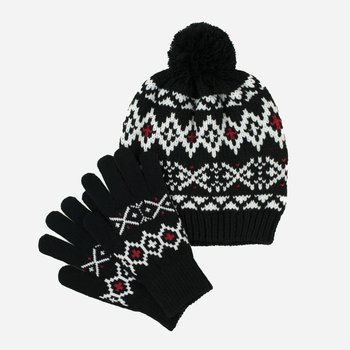 Комплект шапка + рукавички Art Of Polo cz21449 One Size Різнокольоровий (5902021183920)