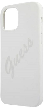 Etui Guess Silicone Vintage do Apple iPhone 12 mini Cream (3700740495094)