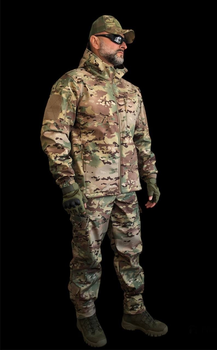 Тактичний костюм Soft Shell УКР ТАКТ мультикам 52