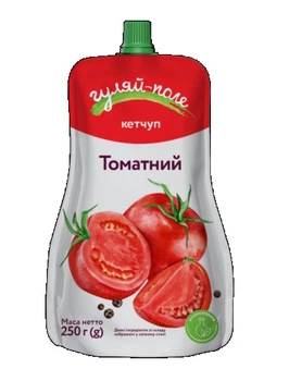 Кетчуп Гуляй-поле Томатный 250 г (4820137174612)
