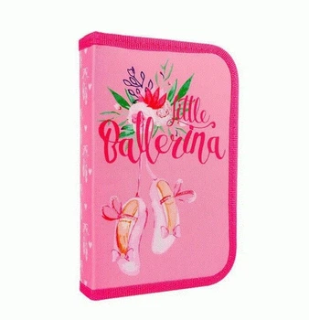 Пенал 1 відділення з 1 відворотом Smart HP-03 Ballerina