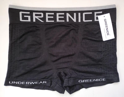 Боксеры мужские Greenice бесшовные черный M\L 7723