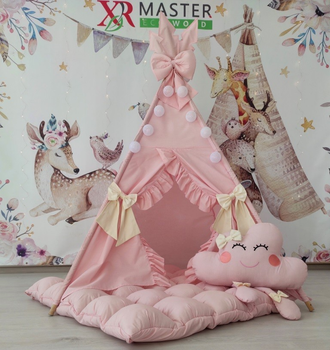 Вигвам для девочки XRMASTER Pink house Bubbles БОН БОН