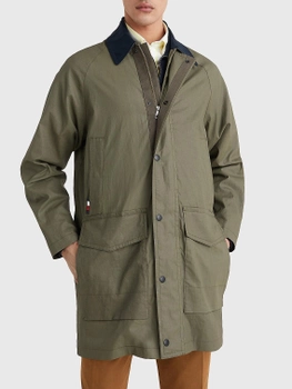 Пальто чоловіче Tommy Hilfiger MW0MW25260 S Хакі (8720117583051)