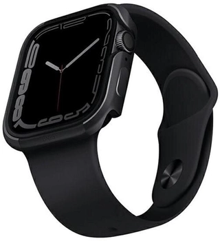 Чохол Uniq Valencia для Apple Watch Series 4/5/6/7/8/SE/SE2 40-41 мм Graphite (8886463680018)