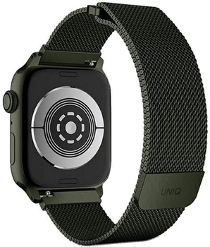 Ремінець Uniq Dante Stainless Steel для Apple Watch Series 1/2/3/4/5/6/7/8/SE/SE2 38-41 мм Green (8886463679180)