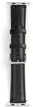 Pasek Beline Leather do Apple Watch Series 1/2/3/4/5/6/7/8/SE/SE2/Ultra 42-49 mm Czarny (5904422914400)