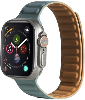 Pasek Beline Magnetic do Apple Watch Series 1/2/3/4/5/6/7/8/SE/SE2/Ultra 42-49 mm Zielony (5905359812166)