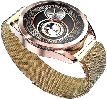 Ремінець Mercury Mesh для Apple Watch Series 1/2/3/4/5/6/7/8/SE/SE2 38-41 мм Gold (8809724801496)