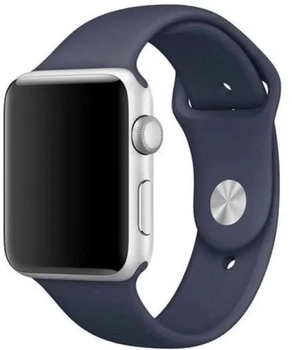 Pasek Mercury Silicon do Apple Watch Series 1/2/3/4/5/6/7/8/SE/SE2 38-41 mm Niebieski (8809724801618)