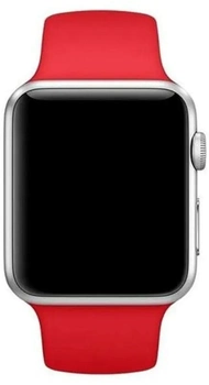 Pasek Mercury Silicon do Apple Watch Series 1/2/3/4/5/6/7/8/SE/SE2/Ultra 42-45 mm Czerwony (8809724801724)